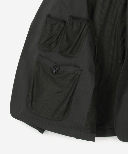 DAIWA PIER39（ダイワピア39）の「DAIWA PIER39 | TECH LOOSE 2B JACKET HERRINGBONE MEN（テーラードジャケット・メンズ・チャコール・L/S/M）」の8枚目の写真