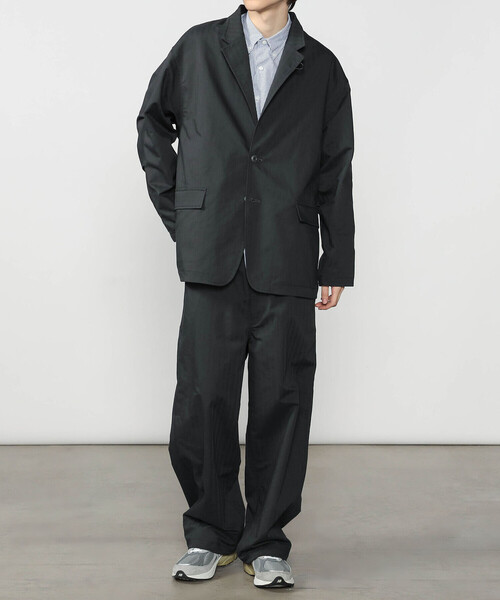 DAIWA PIER39（ダイワピア39）の「DAIWA PIER39 | TECH LOOSE 2B JACKET HERRINGBONE MEN（テーラードジャケット・メンズ・チャコール・L/S/M）」の13枚目の写真