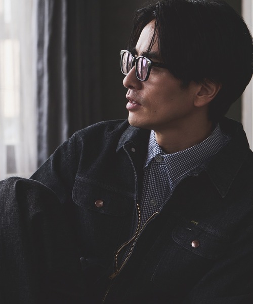 le cercle ADAM ET ROPE'(ルセルクルアダムエロペ)の「ギンガムチェックシアーサッカーシャツ(シャツ/ブラウス・メンズ・ブラック/ネイビー・L/M/S/LL)」の6枚目の写真