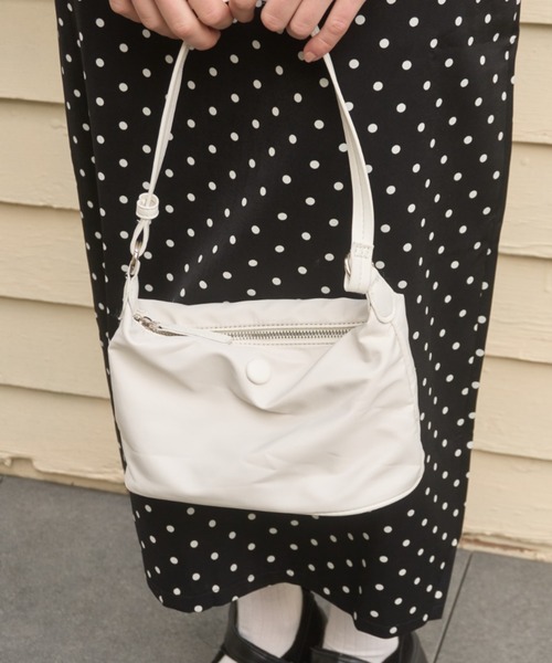 Birthday room(バースデイルーム)の「ミニショルダーバッグ/mini shoulder bag(ショルダーバッグ・レディース・ブラック/ライトブルー/ピンク/オフホワイト・FREE)」の10枚目の写真