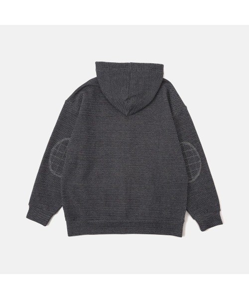 Timberland(ティンバーランド)の「ヘリンボーン フルジップ スウェットシャツ ユニセックス(パーカー・メンズ・ネイビー・LARGE/MEDIUM/SMALL/X-LARGE/XX-LARGE)」の9枚目の写真