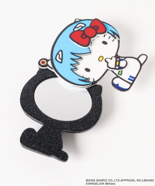 Me%（ミィパーセント）の「【EVA x HELLO KITTY】ミラーモバイルグリップ　631752（スマホグッズ・レディース・その他1/その他2・FREE）」の6枚目の写真