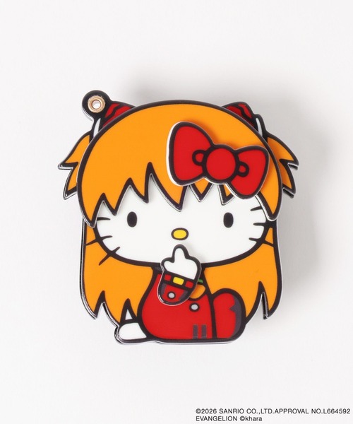 Me%（ミィパーセント）の「【EVA x HELLO KITTY】ミラーモバイルグリップ　631752（スマホグッズ・レディース・その他1/その他2・FREE）」の7枚目の写真