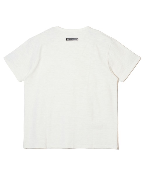 CRIMIE(クライミー)の「HEAVY OZ SLUB BINDER NECK POCKET T SHIRT(Tシャツ/カットソー・メンズ・ホワイト/ブラック・M/L/XL/XXL)」の4枚目の写真