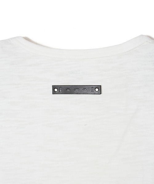 CRIMIE(クライミー)の「HEAVY OZ SLUB BINDER NECK POCKET T SHIRT(Tシャツ/カットソー・メンズ・ホワイト/ブラック・M/L/XL/XXL)」の6枚目の写真