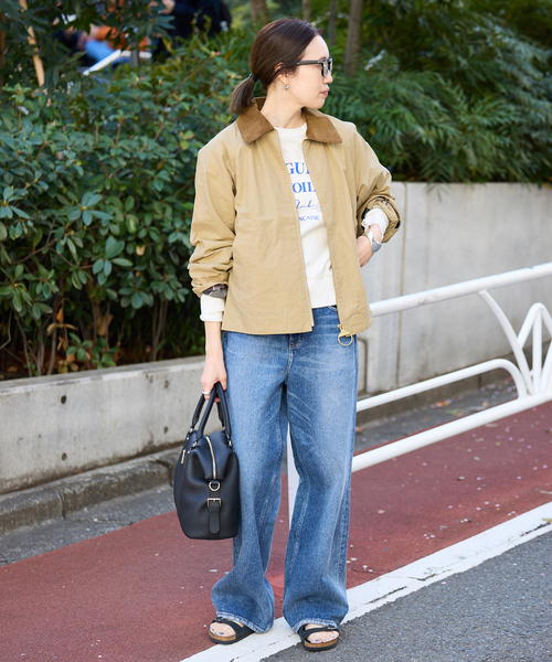 Barbour(バブアー)の「BARBOUR/バブアー CATLIN CASUAL JACKET LCA0392BE11(その他アウター・レディース・ベージュ系その他・36)」の6枚目の写真