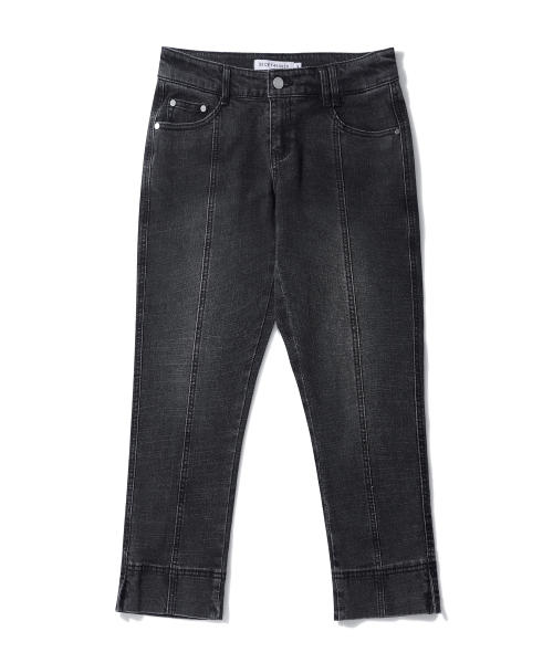 DECET WOMEN(デケット ウーマン)の「Seamed Low Rise Capri Jeans DCWPT024BLACK(その他パンツ・レディース・その他・X-SMALL/SMALL/MEDIUM/LARGE)」の5枚目の写真