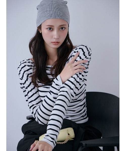 ギャザーカットプルオーバー（Tシャツ/カットソー）｜SNIDEL