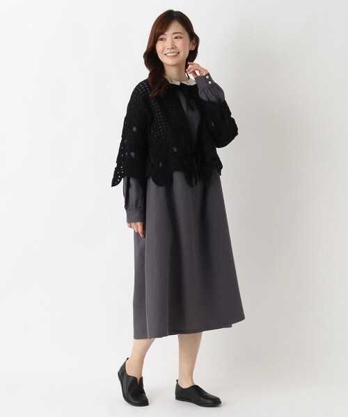 one'sterrace(ワンズテラス)の「ソフトスリッポン(スニーカー・レディース・アイボリー系8/ブラック系8・03/02)」の6枚目の写真