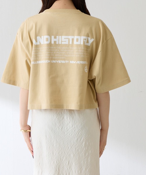 GOOD MOTIVE TEE(グッドモチーブティー)の「GOOD MOTIVE TEE/ロゴTシャツ(Tシャツ/カットソー・レディース・ベージュ・FREE)」の13枚目の写真