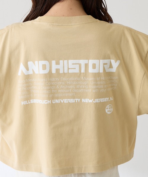 GOOD MOTIVE TEE(グッドモチーブティー)の「GOOD MOTIVE TEE/ロゴTシャツ(Tシャツ/カットソー・レディース・ベージュ・FREE)」の15枚目の写真