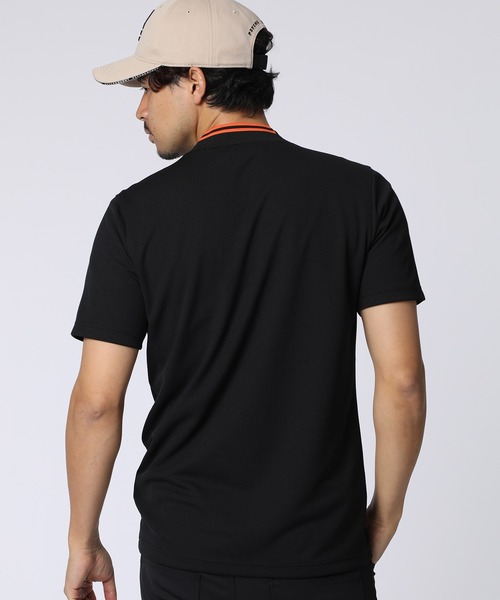 Psycho Bunny（サイコバニー）の「[GOLF]ポケットバニー モックネックTシャツ（Tシャツ/カットソー・メンズ・ホワイト/ブラック/ライトイエロー/ブルー・X-LARGE/LARGE/MEDIUM）」の10枚目の写真