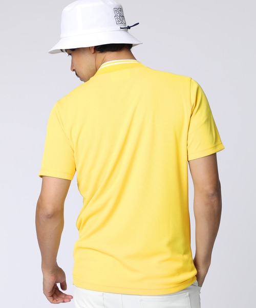 Psycho Bunny（サイコバニー）の「[GOLF]ポケットバニー モックネックTシャツ（Tシャツ/カットソー・メンズ・ホワイト/ブラック/ライトイエロー/ブルー・X-LARGE/LARGE/MEDIUM）」の21枚目の写真