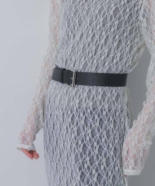 SMELLY（スメリー）の「ワイドベルト（ベルト・レディース・ブラウン/ブラック・-）」の9枚目の写真