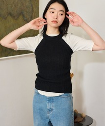 mysty woman | ホルターバッククロスニットNS 665897(ニット/セーター)