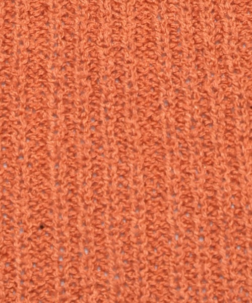 mysty woman（ミスティウーマン）の「ホルターバッククロスニットNS 665897（ニット/セーター・レディース・アイボリー/ブラック/オレンジ・FREE）」の20枚目の写真