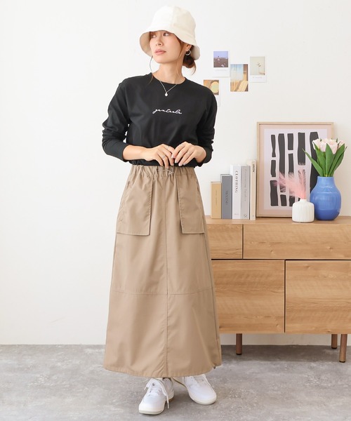 Social GIRL(ソーシャルガール)の「●Social GIRL●筆記体ロゴロングTシャツ(Tシャツ/カットソー・レディース・ブラック・S)」の11枚目の写真
