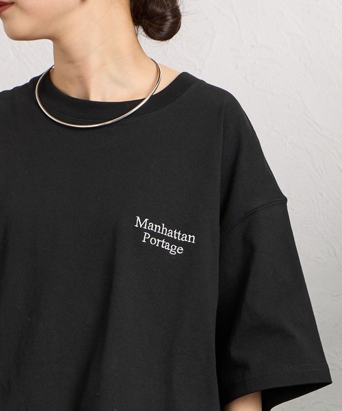 Manhattan Portage（マンハッタンポーテージ）の「[MANHATTAN PORTAGE/マンハッタンポーテージ] 別注 バックフォトプリントTシャツ（Tシャツ/カットソー・レディース・ブラック/ピンク/ライトグレー・XL/L/M/S）」の17枚目の写真