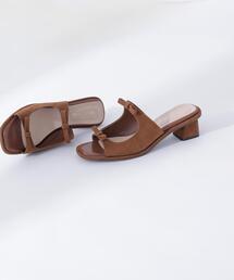 NATURAL BEAUTY BASIC（ナチュラルビューティーベーシック）の「◇ダブルリボンミュール（サンダル）」