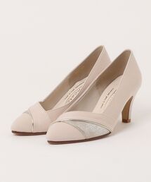 JOLI ENCORE ジョリーアンコール POINTED A PPS 7 ポインテッドアシンメトリーパンプス 7 JE80265 BEIGE