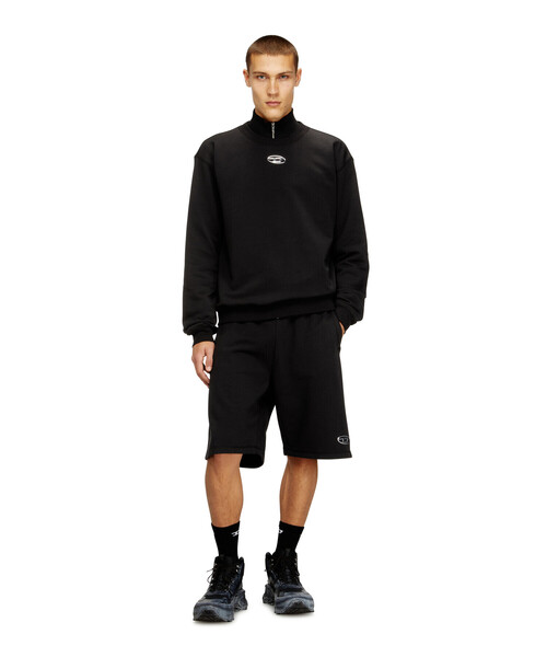 DIESEL(ディーゼル)の「メンズ スウェットショートパンツ P-MARSHY-IOD(その他パンツ・メンズ・ブラック・LARGE/SMALL/MEDIUM/X-LARGE/X-SMALL/XX-LARGE)」の3枚目の写真