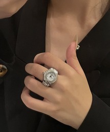 c.u.l（シーユーエル）の「時計モチーフ ウォッチデザインリング cula1491（リング）」