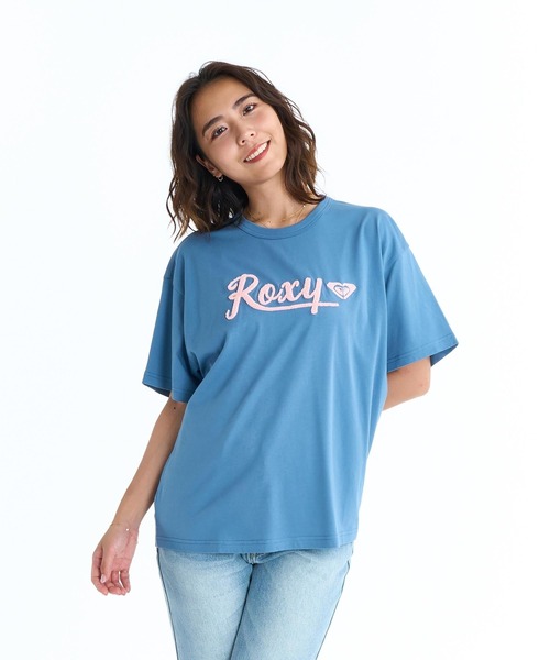 ROXY（ロキシー）の「ROXY ウィメンズ ALGAE Tシャツ 【2026年春夏モデル】（Tシャツ/カットソー・レディース・ブラック/ネイビー/ホワイト・MEDIUM/LARGE/SMALL）」の3枚目の写真