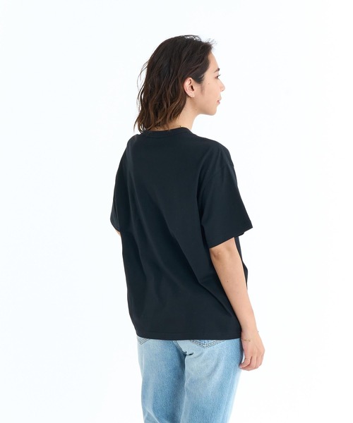 ROXY(ロキシー)の「ROXY ウィメンズ ALGAE Tシャツ 【2026年春夏モデル】(Tシャツ/カットソー・レディース・ブラック/ネイビー/ホワイト・MEDIUM/LARGE/SMALL)」の5枚目の写真