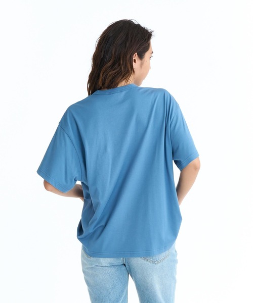 ROXY(ロキシー)の「ROXY ウィメンズ ALGAE Tシャツ 【2026年春夏モデル】(Tシャツ/カットソー・レディース・ブラック/ネイビー/ホワイト・MEDIUM/LARGE/SMALL)」の6枚目の写真