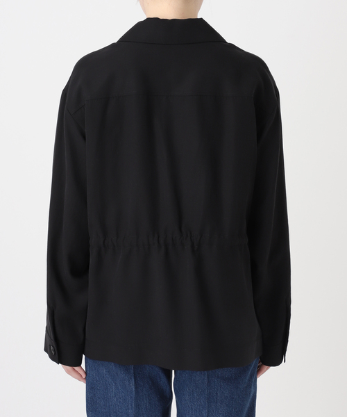 B.C STOCK（ベーセーストック）の「ウォッシャブル / シャツブルゾン（その他アウター・レディース・サファリグリーン/ブラック・FREE）」の20枚目の写真