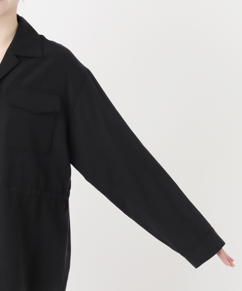 B.C STOCK（ベーセーストック）の「ウォッシャブル / シャツブルゾン（その他アウター・レディース・サファリグリーン/ブラック・FREE）」の22枚目の写真