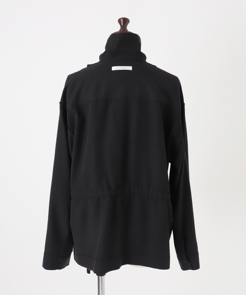B.C STOCK（ベーセーストック）の「ウォッシャブル / シャツブルゾン（その他アウター・レディース・サファリグリーン/ブラック・FREE）」の4枚目の写真