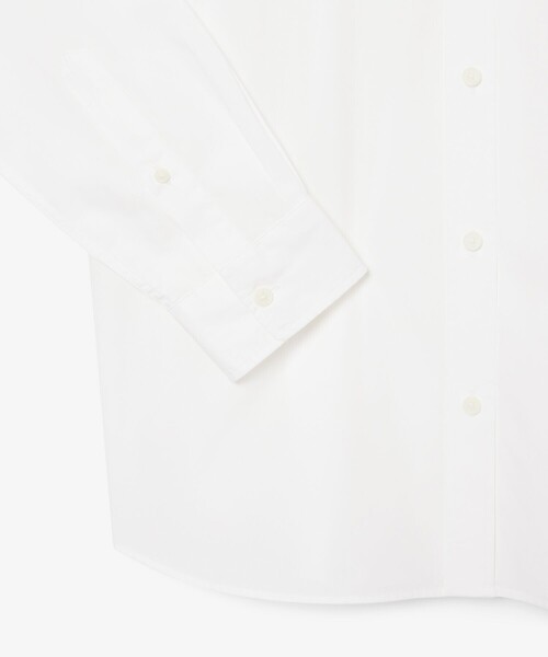 LACOSTE(ラコステ)の「エッセンシャルワントーン コットンポプリンシャツ / ボタンダウンシャツ(シャツ/ブラウス・メンズ・ホワイト・39/40)」の6枚目の写真