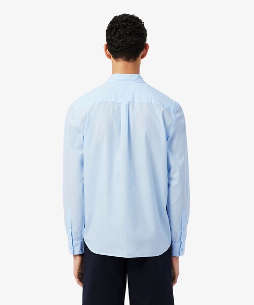 LACOSTE(ラコステ)の「エッセンシャルワントーン コットンポプリンシャツ / ボタンダウンシャツ(シャツ/ブラウス・メンズ・ホワイト・39/40)」の10枚目の写真