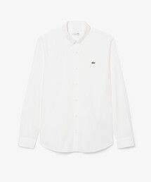 LACOSTE | エッセンシャルワントーン コットンポプリンシャツ / ボタンダウンシャツ(シャツ/ブラウス)