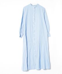 y/m（イム）の「ストライプ柄長袖ワンピース（ワンピース）」