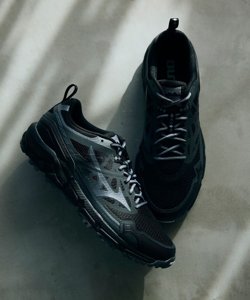 MIZUNO(ミズノ )の「MIZUNO ミズノ WAVE DAICHI LS ウェーブ ダイチ エルエス D1GA260101(スニーカー・メンズ・ブラック×シルバー・27.0cm/27.5cm/26.5cm/28.0cm/26.0cm)」の4枚目の写真