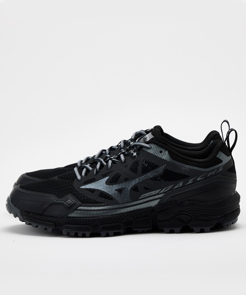 MIZUNO(ミズノ )の「MIZUNO ミズノ WAVE DAICHI LS ウェーブ ダイチ エルエス D1GA260101(スニーカー・メンズ・ブラック×シルバー・27.0cm/27.5cm/26.5cm/28.0cm/26.0cm)」の2枚目の写真
