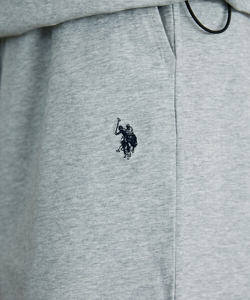 U.S. POLO ASSN.(ユーエスポロアッスン)の「U.S. POLO ASSN. × PUBLUX/ユーエスポロアッスン <接触冷感>別注 ワンポイントロゴセットアップ 限定展開(Tシャツ/カットソー・メンズ・ブラック/ネイビー/ライトグレー・LARGE/MEDIUM/SMALL)」の22枚目の写真