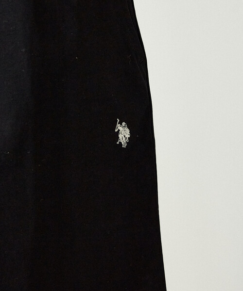 U.S. POLO ASSN.(ユーエスポロアッスン)の「U.S. POLO ASSN. × PUBLUX/ユーエスポロアッスン <接触冷感>別注 ワンポイントロゴセットアップ 限定展開(Tシャツ/カットソー・メンズ・ブラック/ネイビー/ライトグレー・LARGE/MEDIUM/SMALL)」の6枚目の写真