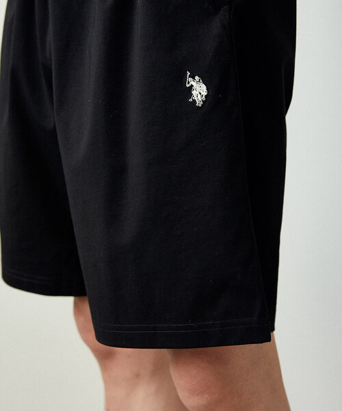 U.S. POLO ASSN.(ユーエスポロアッスン)の「U.S. POLO ASSN. × PUBLUX/ユーエスポロアッスン <接触冷感>別注 ワンポイントロゴセットアップ 限定展開(Tシャツ/カットソー・メンズ・ブラック/ネイビー/ライトグレー・LARGE/MEDIUM/SMALL)」の8枚目の写真