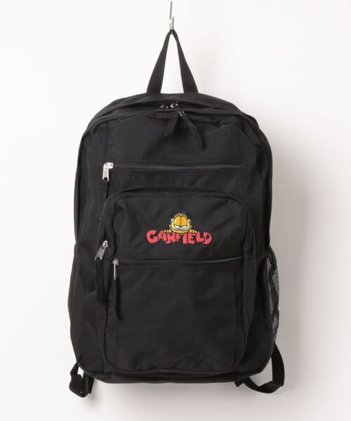 PARKS TOKYO SELECT（パークストウキョウセレクト）の「Garfield backpack・ガーフィールドバックパック/リュック（バックパック/リュック・メンズ・ブラック×レッド/ブラック×グリーン/ブラック×パープル・FREE）」の2枚目の写真