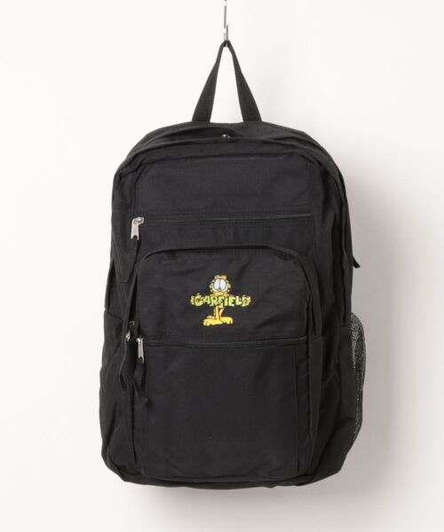 PARKS TOKYO SELECT（パークストウキョウセレクト）の「Garfield backpack・ガーフィールドバックパック/リュック（バックパック/リュック・メンズ・ブラック×レッド/ブラック×グリーン/ブラック×パープル・FREE）」の3枚目の写真