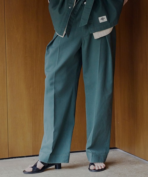 Dickies(�f�B�b�L�[�Y)��Dickies × Ameri TUCK PANTS(�`�m�p���c)