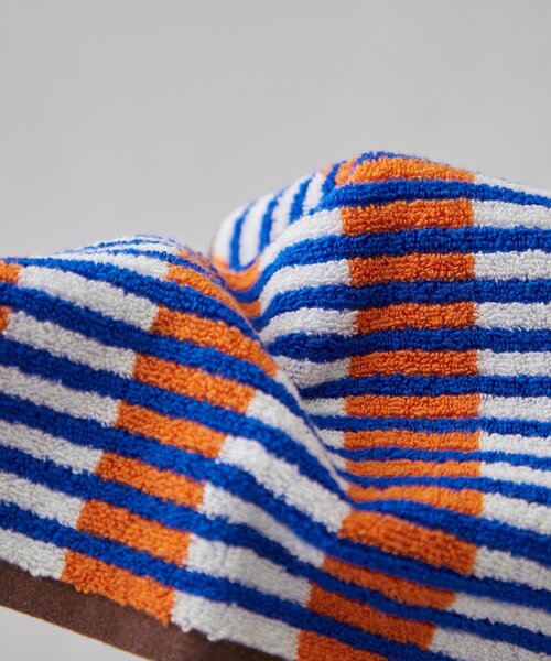 BIRTHDAY BAR（バースデイバー）の「パターンタオルハンカチ　格子/ランダム（ハンカチ/ハンドタオル・レディース・オレンジ/パープル・0）」の10枚目の写真