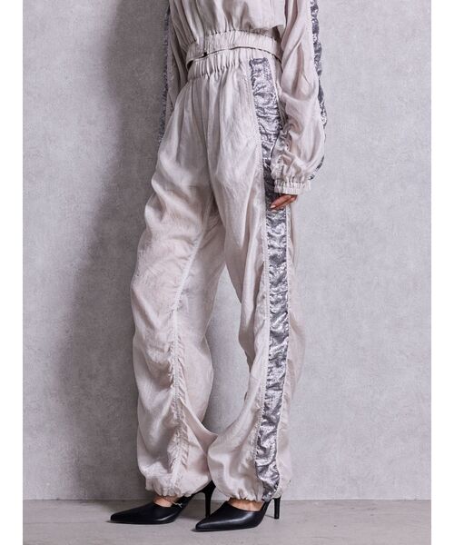 GYDA（ジェイダ）の「sacred edge cross shinyギャザーパンツ（その他パンツ・レディース・アイボリー/パープル/ブラック・FREE）」の10枚目の写真