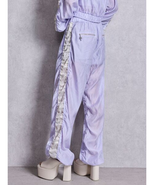 GYDA（ジェイダ）の「sacred edge cross shinyギャザーパンツ（その他パンツ・レディース・アイボリー/パープル/ブラック・FREE）」の18枚目の写真
