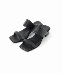 VERMEIL par iena（ヴェルメイユパーイエナ）の「THERA`S セラス 2Strap ヒールサンダル H;4cm 26057（サンダル）」