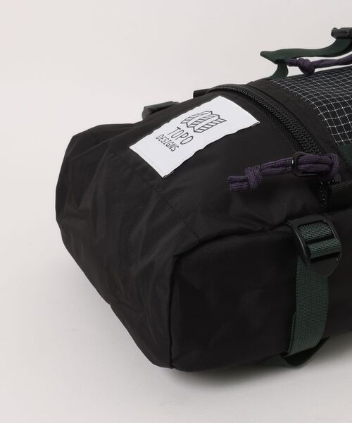 TOPO DESIGNS（トポデザインズ）の「【TOPO DESIGNS】ROVER PACK MINI（バックパック/リュック・レディース・ブラック/ブラウン系/ブラック系1/アイボリー・ONE SIZE）」の5枚目の写真
