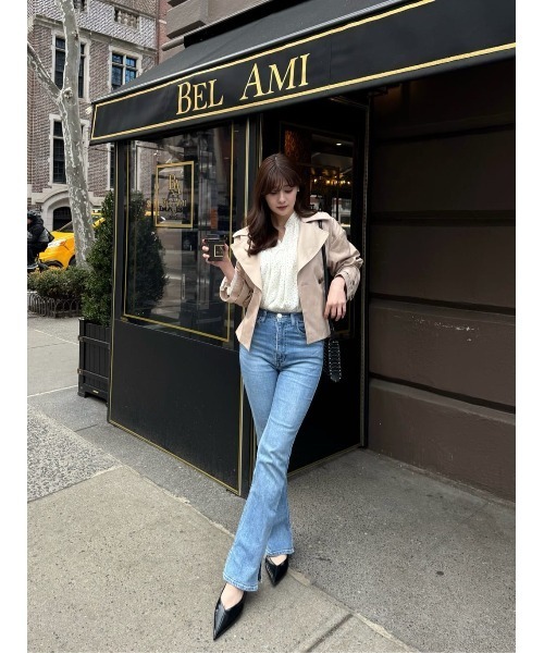 Her lip to（ハーリップトゥー）の「Chiffon Gathered Blouse（シャツ/ブラウス・レディース・ブラック/ベージュ系/ラベンダー・S/M）」の17枚目の写真